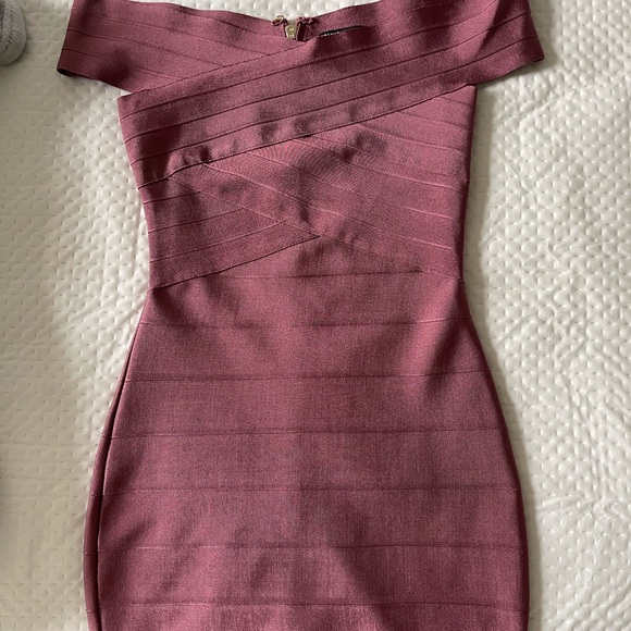 Pink bandage dress from Fashion Nova - Picture 4 of 7